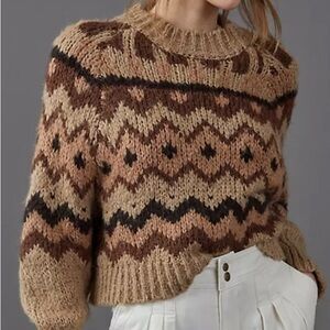 Anthropologie Knitted Sweater